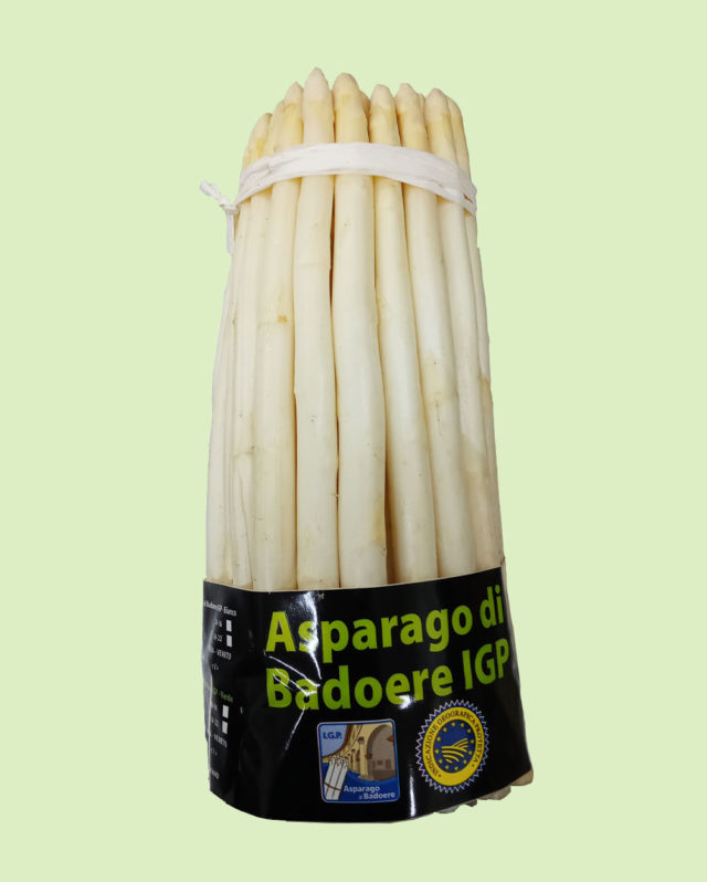 Asparago IGP di Badoere bianco prima